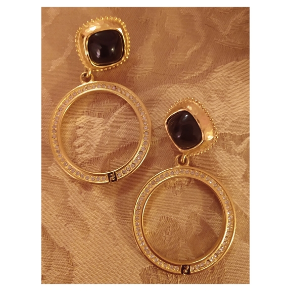 vintage fendi earrings